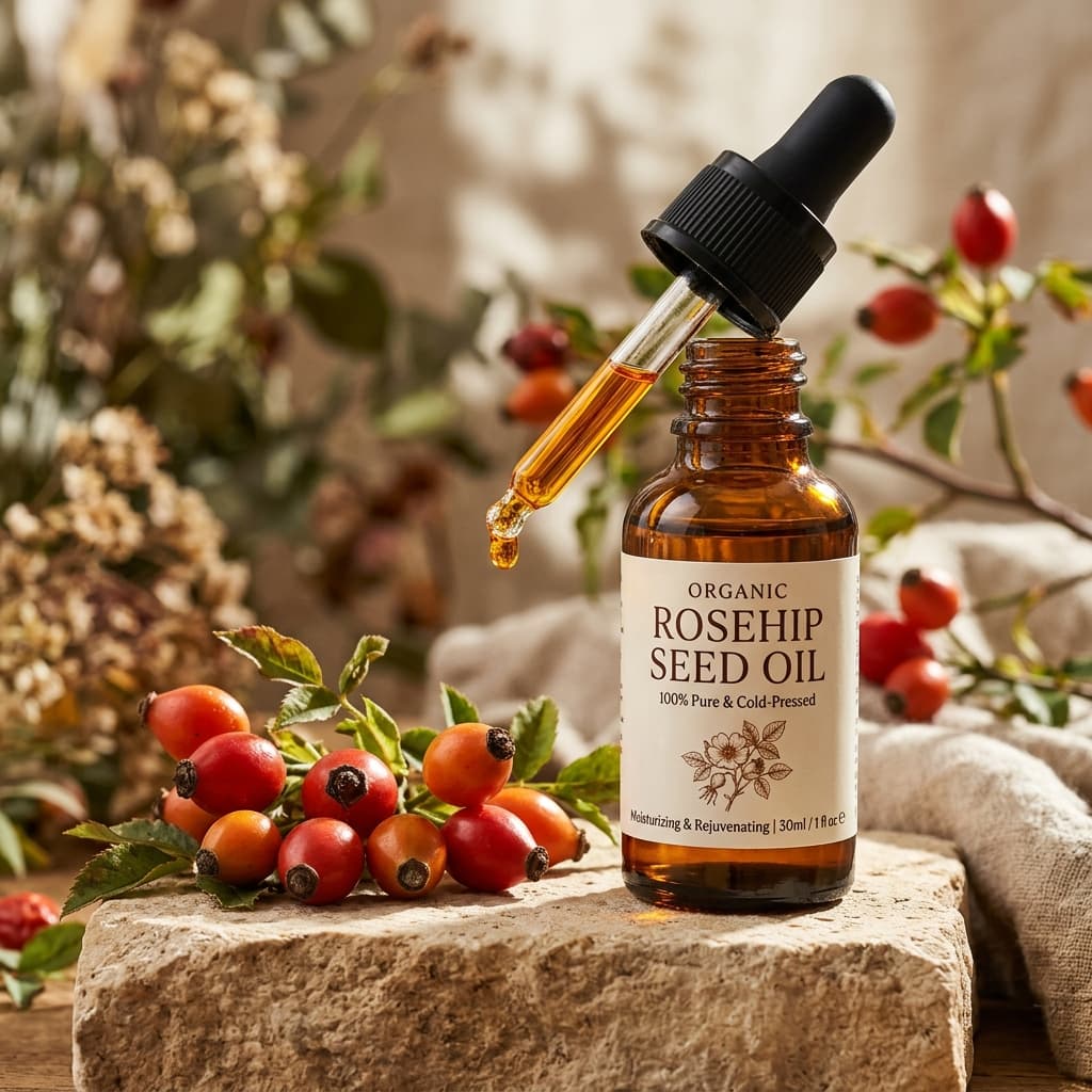 Organic Cold-Pressed Rosehip Seed Oil